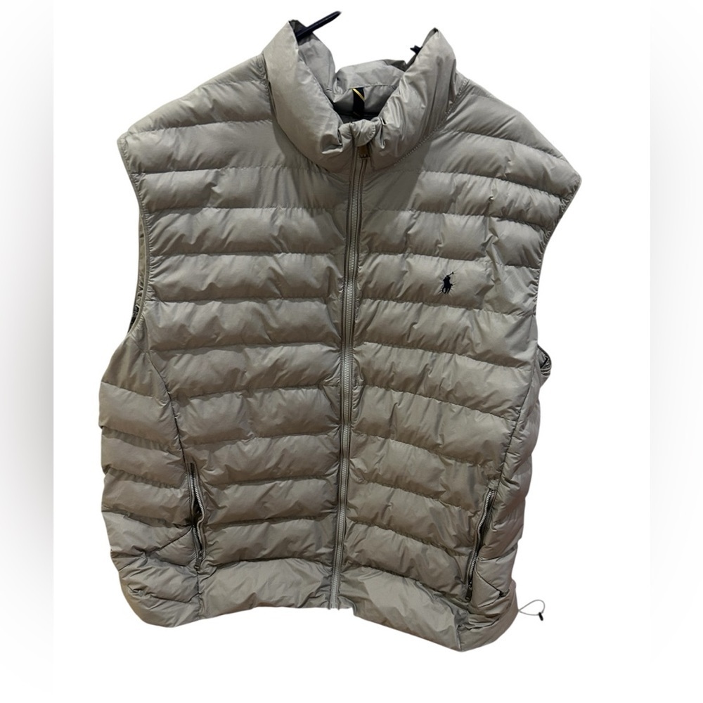Ralph Lauren Polo Gray Puffer Vest
